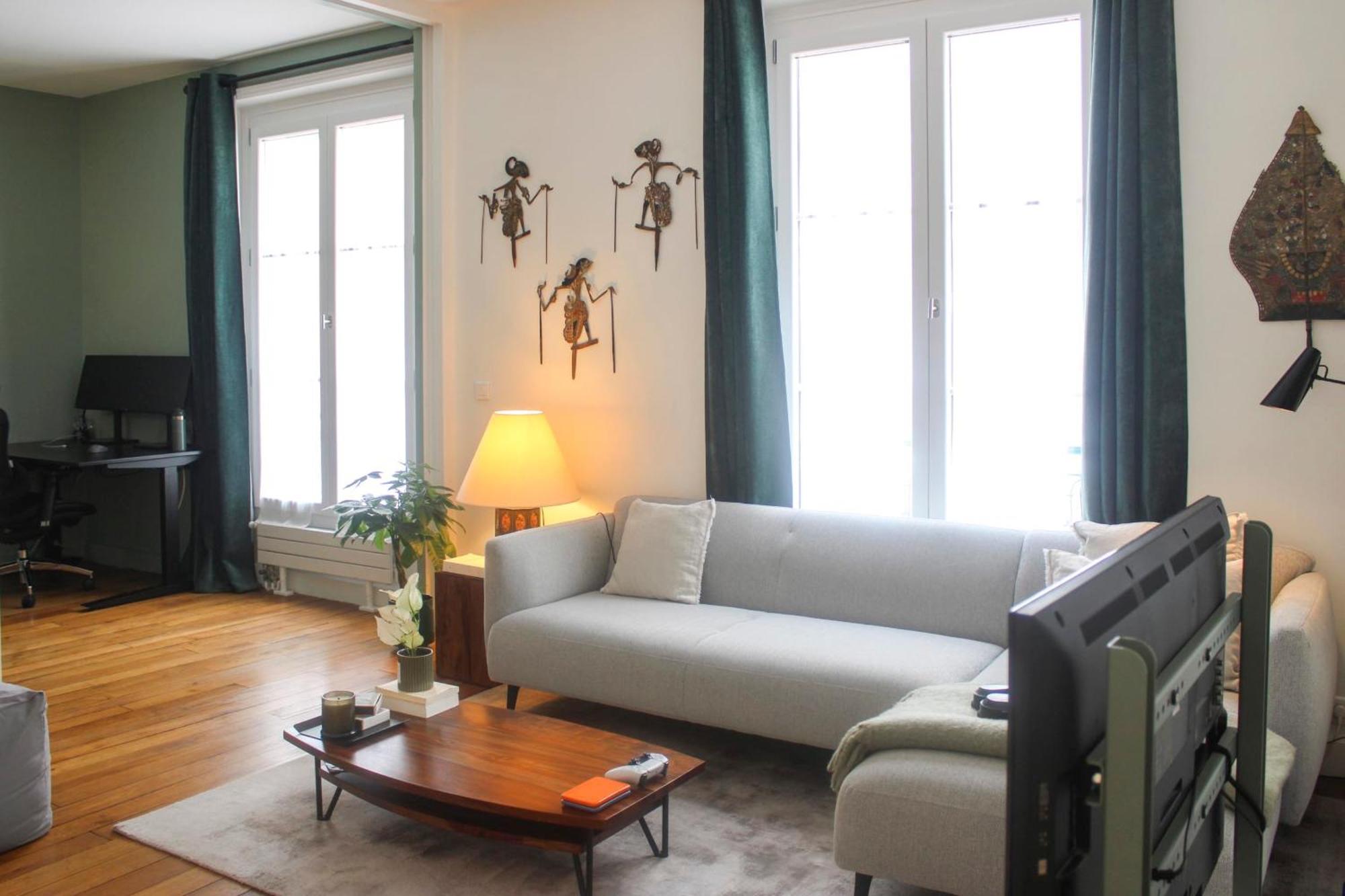 Appartement Charming 2-bedroom In The 16 Parijs